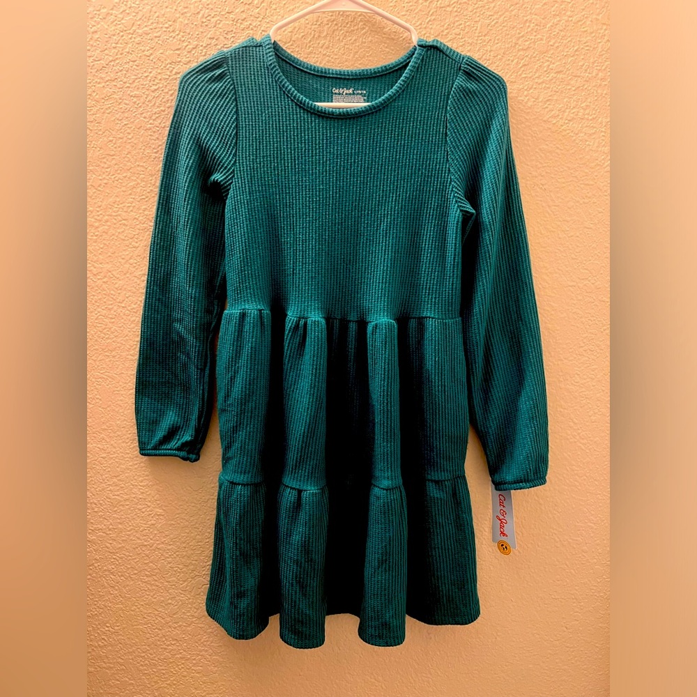 Stylish Green Kids Dress